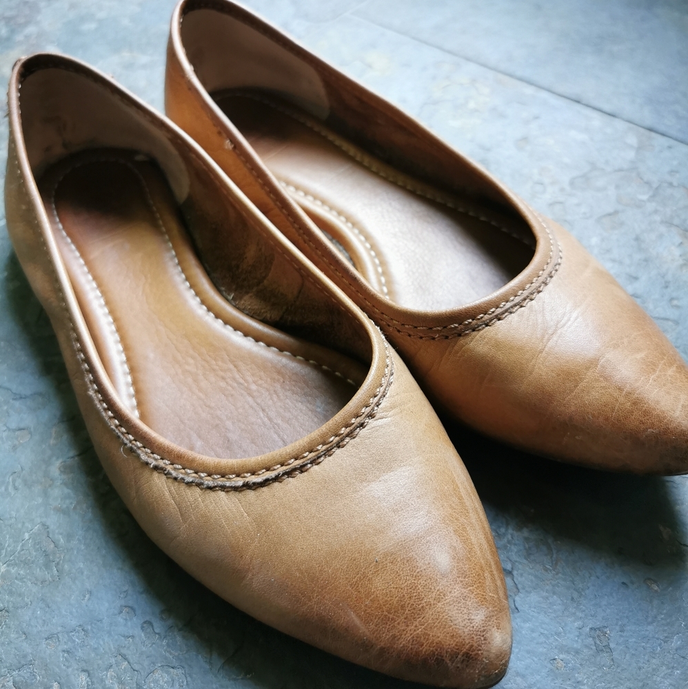 Frye Regina ballet flats